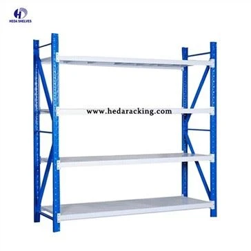 Steckregale mit langer Spannweite aus Stahl