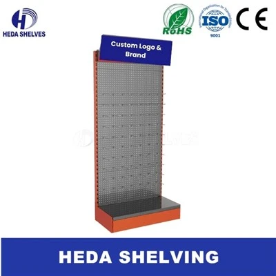 Display-Regal mit Haken